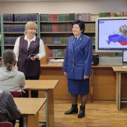 Встреча преподавателей и студентов ТОККиИ с ветераном органов прокуратуры Л.М. Балацкой - Фотогалерея