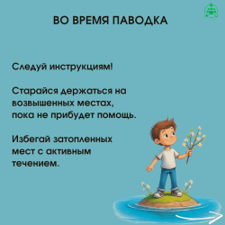 Информация о профилактике травматизма в период паводка - Фотогалерея