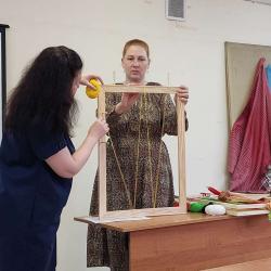 Областной мастер-класс «Ткачество как средство культурно-эстетического развития обучающихся» - Фотогалерея