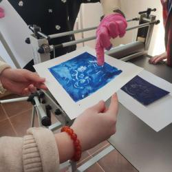 Областной мастер-класс  «Печатная графика в декоративно-прикладном искусстве» - Фотогалерея